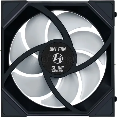 Photo de Ventilateur de boitier Lian Li Uni Fan SL-Infinity Wireless Reverse RGB - 14cm (Noir)