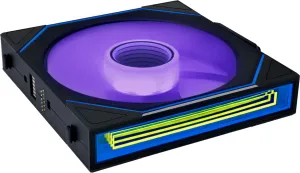 Photo de Ventilateur de boitier Lian Li Uni Fan SL-Infinity Wireless Reverse RGB - 14cm (Noir)
