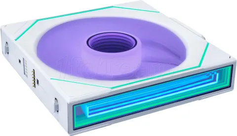 Photo de Ventilateur de boitier Lian Li Uni Fan SL-Infinity Wireless RGB - 14cm (Blanc)