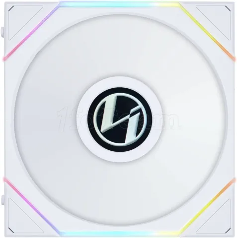 Photo de Ventilateur de boitier Lian Li Uni Fan TL LCD Reverse RGB - 14cm (Blanc)