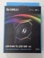 Photo de Ventilateur de boitier Lian Li Uni Fan TL LCD RGB - 12cm (Noir) - ID 211388