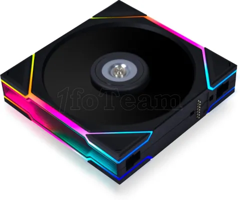 Photo de Ventilateur de boitier Lian Li Uni Fan TL Reverse RGB - 12cm (Noir)
