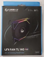 Photo de Ventilateur de boitier Lian Li Uni Fan TL RGB - 14cm (Noir) - ID 213697