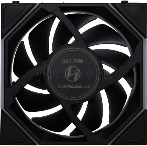 Photo de Ventilateur de boitier Lian Li Uni Fan TL Wireless LCD Reverse RGB - 12cm (Noir)