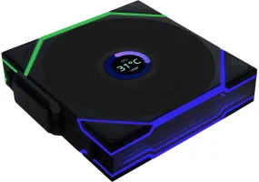 Photo de Uni Fan TL120RW LCD Noir