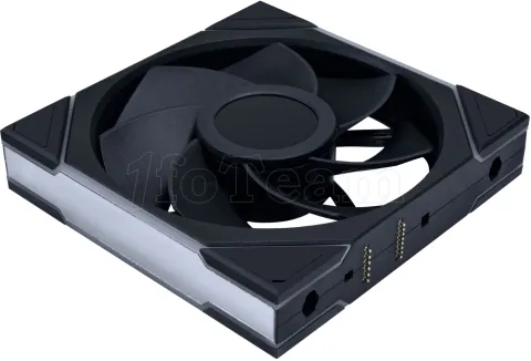 Photo de Ventilateur de boitier Lian Li Uni Fan TL Wireless LCD Reverse RGB - 14cm (Noir)