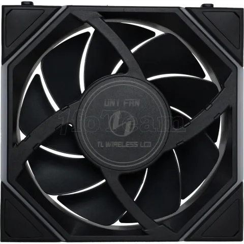 Photo de Ventilateur de boitier Lian Li Uni Fan TL Wireless LCD RGB - 12cm (Noir)