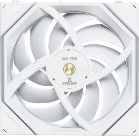 Photo de Ventilateur de boitier Lian Li Uni Fan TL Wireless Reverse RGB - 12cm (Blanc)