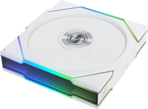 Photo de Ventilateur de boitier Lian Li Uni Fan TL Wireless Reverse RGB - 12cm (Blanc)