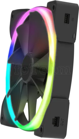 Photo de Ventilateur de boitier NZXT Aer RGB 120*120 (12 cm)