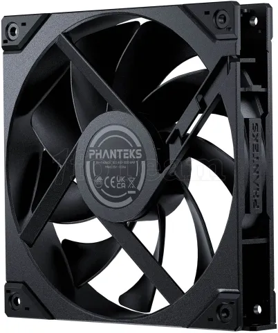 Photo de Ventilateur de boitier Phanteks M25 Gen2 - 14cm (Noir)