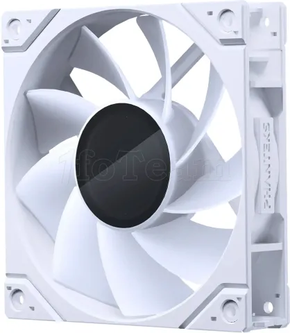 Photo de Ventilateur de boitier Phanteks M25 Gen2 Reverse RGB - 12cm (Blanc)