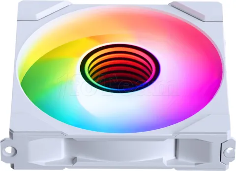 Photo de Ventilateur de boitier Phanteks M25 Gen2 Reverse RGB - 12cm (Blanc)