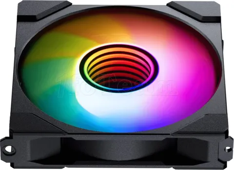 Photo de Ventilateur de boitier Phanteks M25 Gen2 Reverse RGB - 12cm (Noir)