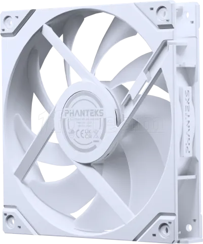 Photo de Ventilateur de boitier Phanteks M25 Gen2 Reverse RGB - 14cm (Blanc)