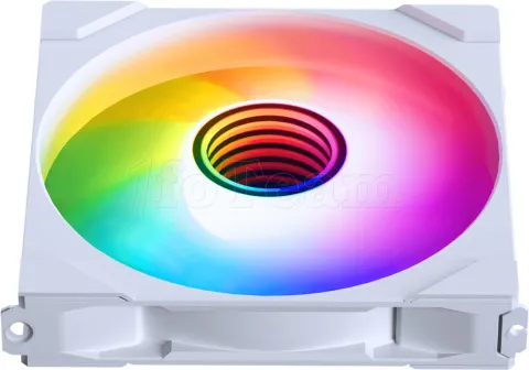 Photo de Ventilateur de boitier Phanteks M25 Gen2 Reverse RGB - 14cm (Blanc)
