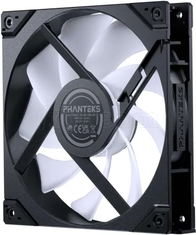 Photo de Ventilateur de boitier Phanteks M25 Gen2 RGB - 14cm (Noir)