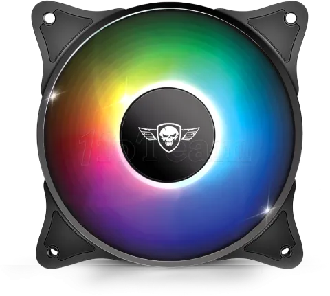 Photo de Ventilateur de boitier Spirit of Gamer AirForce Central RGB - 12cm (Noir)