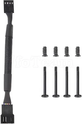 Photo de Ventilateur de boitier Thermaltake ToughFan Pro - 12cm (Noir)