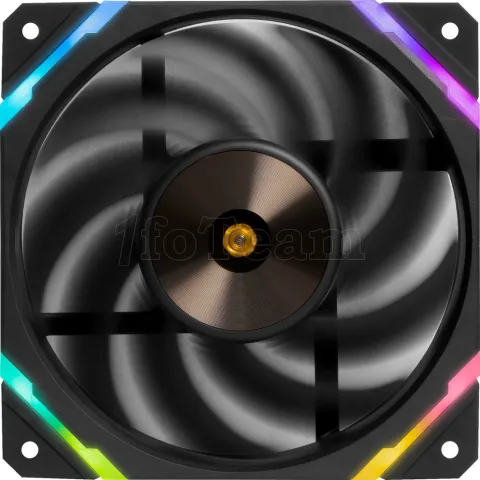 Photo de Ventilateur de boîtier Valkyrie X12 RGB - 12cm (Noir)