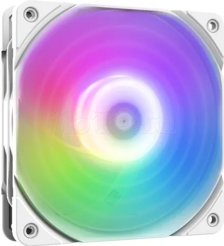 Photo de Ventilateur de boitier Zalman AF Reverse RGB - 12cm (Blanc)