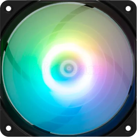 Photo de Ventilateur de boitier Zalman AF Reverse RGB - 12cm (Noir)