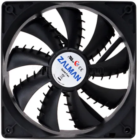 Photo de Ventilateur de boitier Zalman F2 Plus SF - 92mm (Noir)