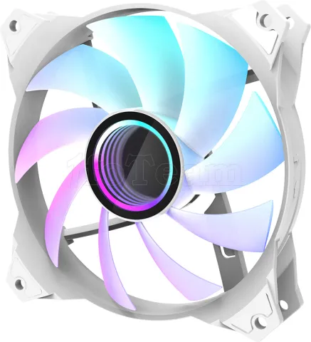 Photo de Ventilateur de boitier Zalman IF120 RGB - 12cm (Blanc)