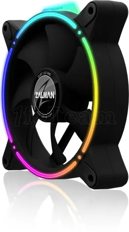 Photo de Ventilateur de boitier Zalman RFD120A RGB - 12cm (Noir)