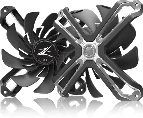 Photo de Ventilateur de boitier Zalman SF140 RGB - 14cm (Noir)