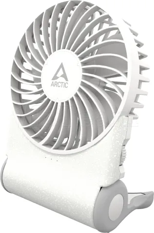 Photo de Ventilateur de bureau sur batterie Arctic Summair 2Go - Ø10cm (Blanc)