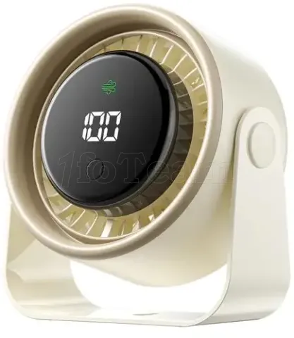 Photo de Ventilateur de bureau sur batterie Vention Lite 01 - Ø13cm (Beige)