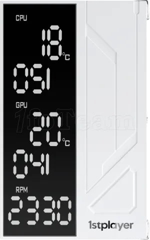 Photo de Ventilateur pour processeur 1stPlayer Frostbite S (Blanc)