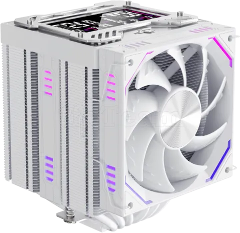 Photo de Ventilateur pour processeur 1stPlayer Frosty RGB (Blanc)