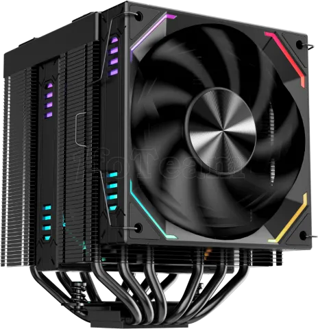 Photo de Ventilateur pour processeur 1stPlayer Frosty RGB (Noir)