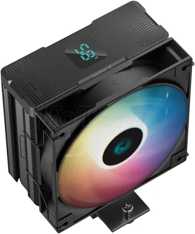 Photo de Ventilateur pour processeur DeepCool AG400 Digital BK RGB (Noir)