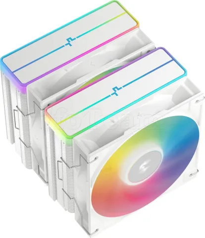 Photo de Ventilateur pour processeur DeepCool AG620 V2 RGB (Blanc)