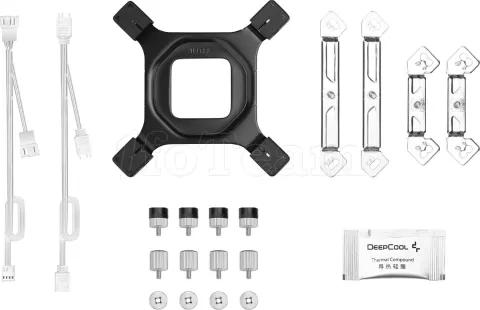 Photo de Ventilateur pour processeur DeepCool AG620 V2 RGB (Blanc)