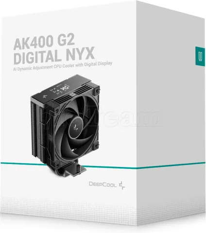 Photo de Ventilateur pour processeur DeepCool AK400 G2 Digital Nyx (Noir)