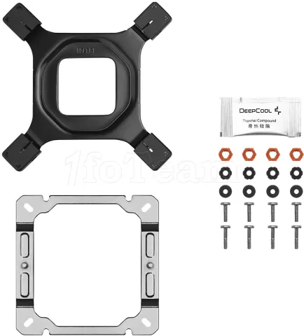 Photo de Ventilateur pour processeur DeepCool AK500S Digital RGB (Blanc)