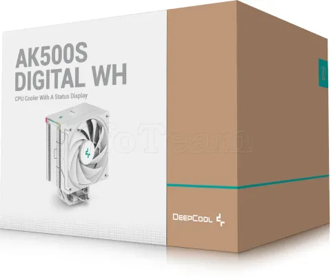 Photo de Ventilateur pour processeur DeepCool AK500S Digital RGB (Blanc)