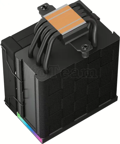 Photo de Ventilateur pour processeur DeepCool AK500S Digital RGB (Noir)