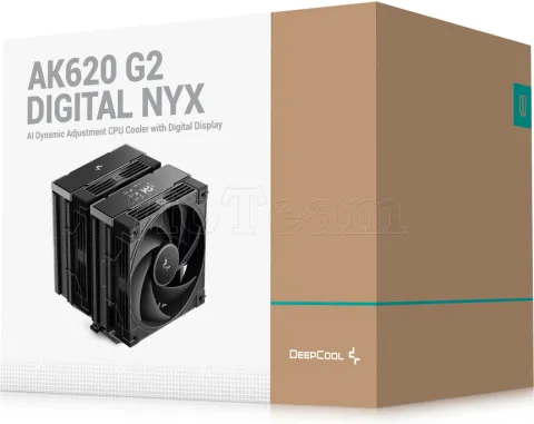 Photo de Ventilateur pour processeur DeepCool AK620 Digital Nyx (Noir)