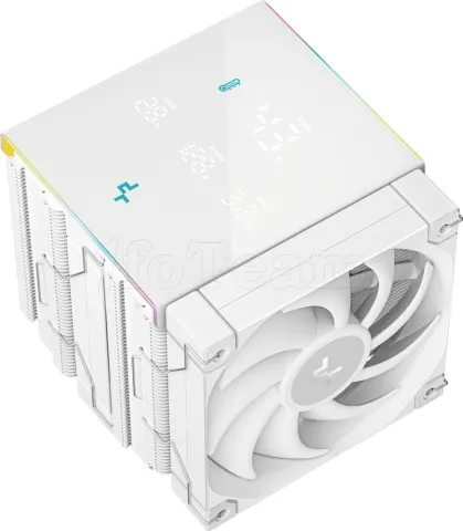 Photo de Ventilateur pour processeur DeepCool AK620 Digital Pro RGB (Blanc)