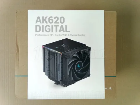 Photo de Ventilateur pour processeur DeepCool AK620 Digital RGB (Noir) - SN - 10000139140AA244201734 - ID 223749