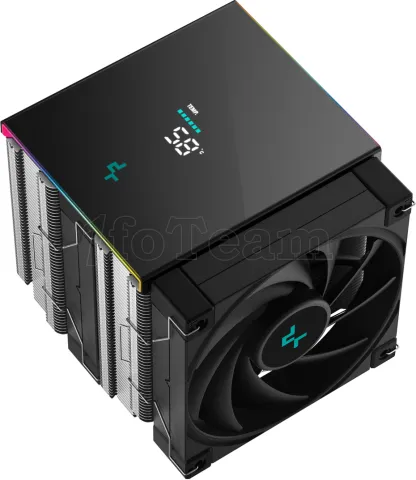 Photo de Ventilateur pour processeur DeepCool AK620 Digital SE RGB (Noir)