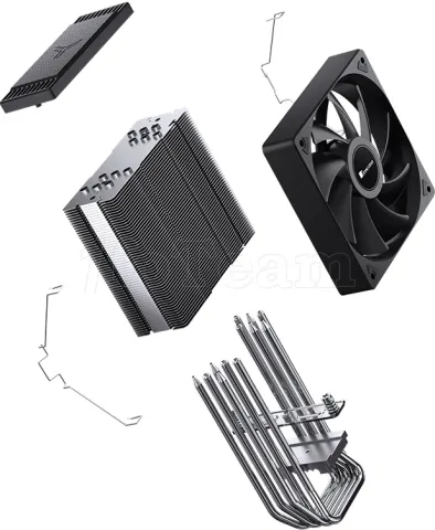 Photo de Ventilateur pour processeur Jonsbo CR-1000 Max V2 (Noir)