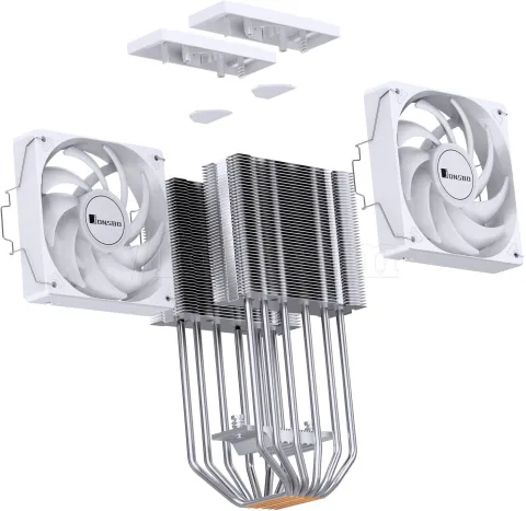 Photo de Ventilateur pour processeur Jonsbo CR-3000E Color RGB (Blanc)