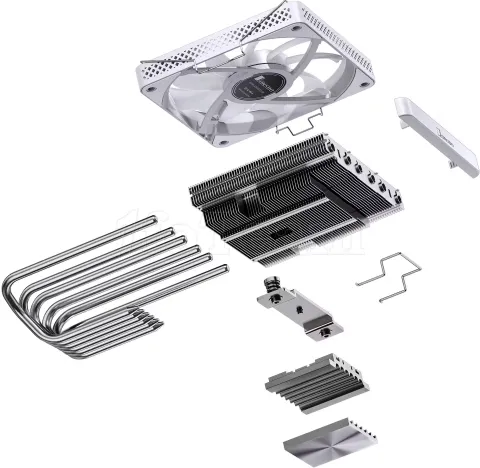 Photo de Ventilateur pour processeur Jonsbo HP-600 RGB (Blanc)