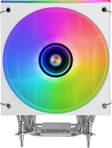 Photo de Ventilateur pour processeur Mars Gaming MCPU-LCD RGB (Blanc)